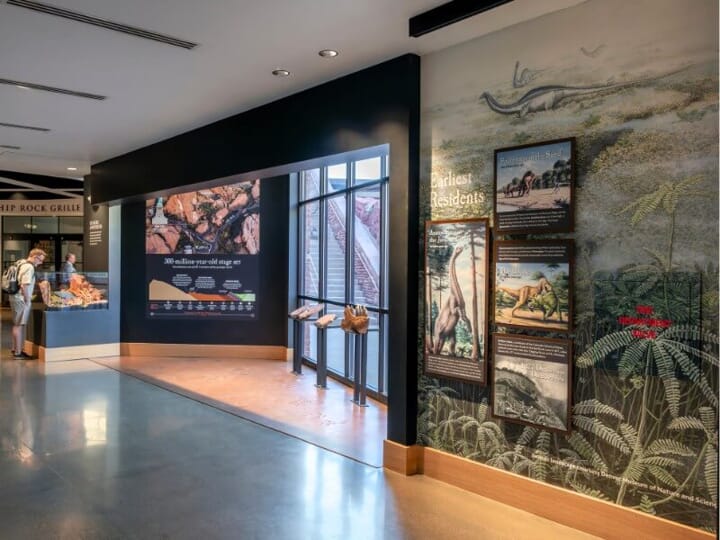Red Rocks Park Interior Signage